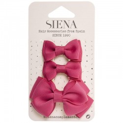 7435 Set Tre Fiocchi fucsia 