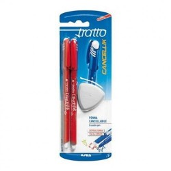 Penna tratto cancellik rossa 2 pezzi