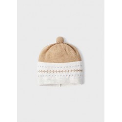 9551 Cappello Maglia caramello