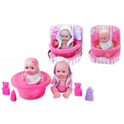 Baby & Me Bebe con tinozza 30cm