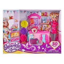 Sparkle Girlz Doll con pasticceria