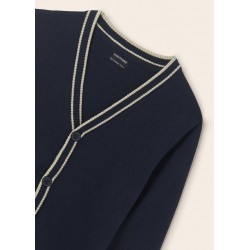 6336 Felpa tricot elegante marino