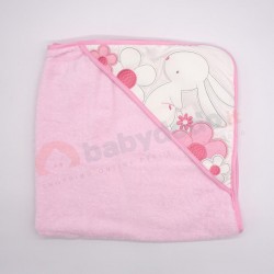 AB 4261 Accappatoio neonato rosa