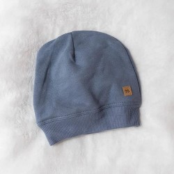 515 Cappellino Beanie jeans blu
