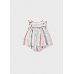 1829.59 Vestito righe lino marte