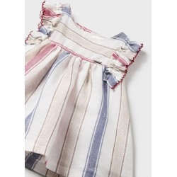 1829.59 Vestito righe lino marte