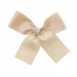 7027 Fermaglio fiocco medio beige