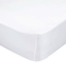 Lenzuolo inferiore lettino bianco