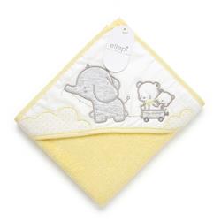 AB 4276 Accappatoio neonato giallino