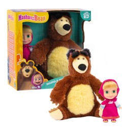 Masha bambola 12cm e Peluche Orso