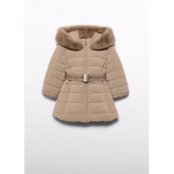 5839.21 Giaccone con cinta  logo camel