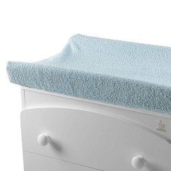 Copri Fasciatoio Spugna azzurro