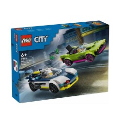 Lego 60415 City Inseguimento della macchina da corsa