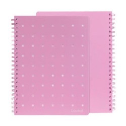 Quaderno Spirale Pin It A4 5M rosa