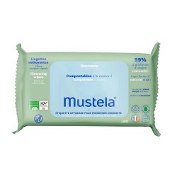 Salviettine Profumate Compostabili 60 pezzi