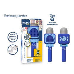 Microfono Tom blu karaoke wireless