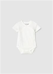 1746.56 Body manica corta traforato bianco
