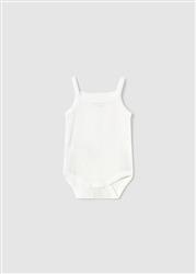 1745.56 Body bretelle traforate bianco