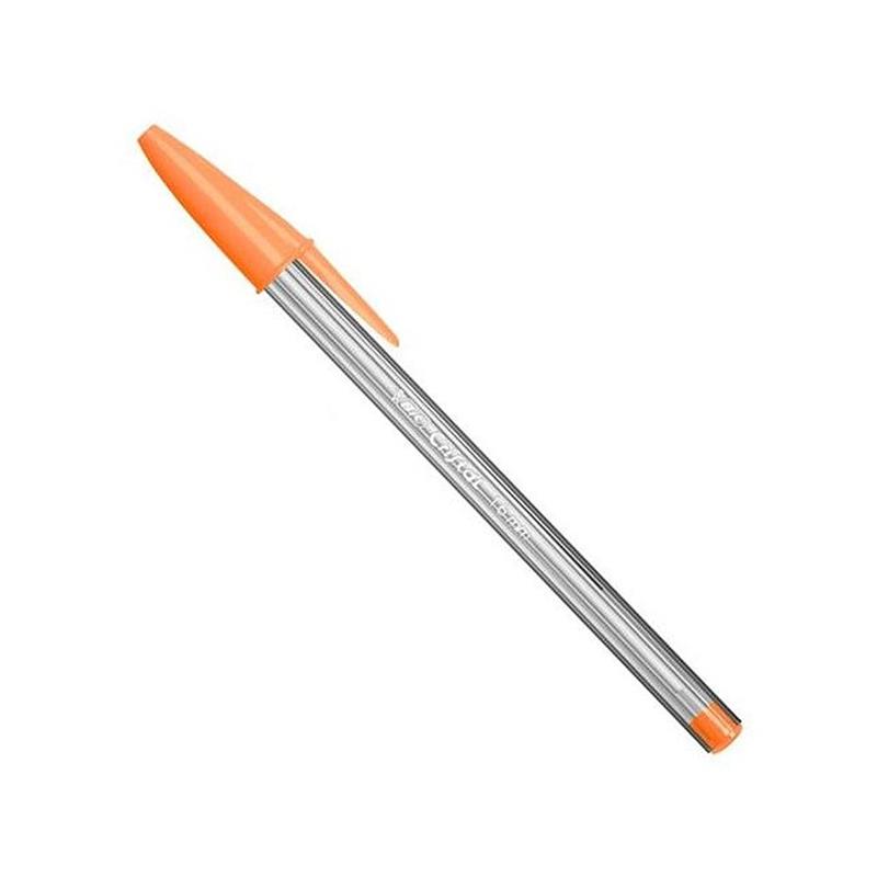 Penna Bic Cristal Large Arancio