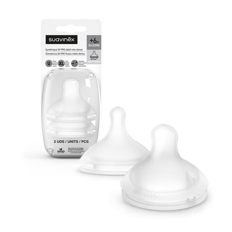 Tettarelle Silicone Sx Pro Fisio Flusso pappa XL 2 pezzi