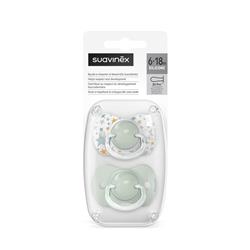 Succhietto Dream silicone Celeste 6-18m 2 pezzi