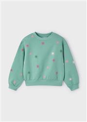 3402.17 Pullover fantasia menta