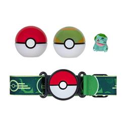 Pokemon Clip N Go Set Cintuta e Pokeball Bulbasaur