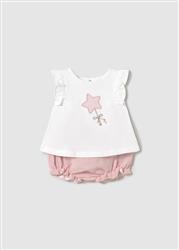 1255.69 Completo short rosa baby
