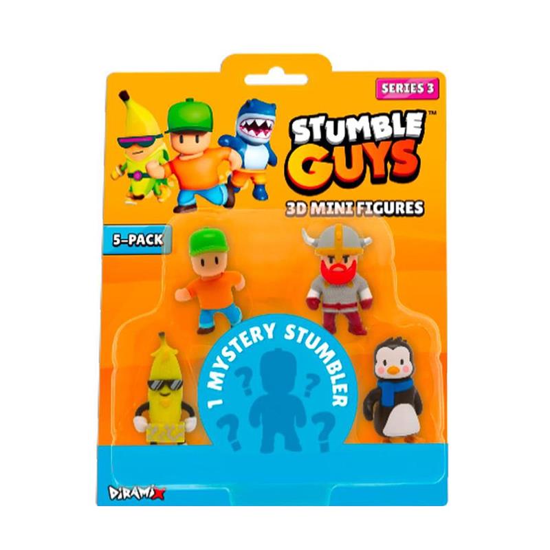 Stumble Guys Pack 5 personaggi Serie III