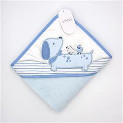 AB4274 Accappatoio neonato cielo