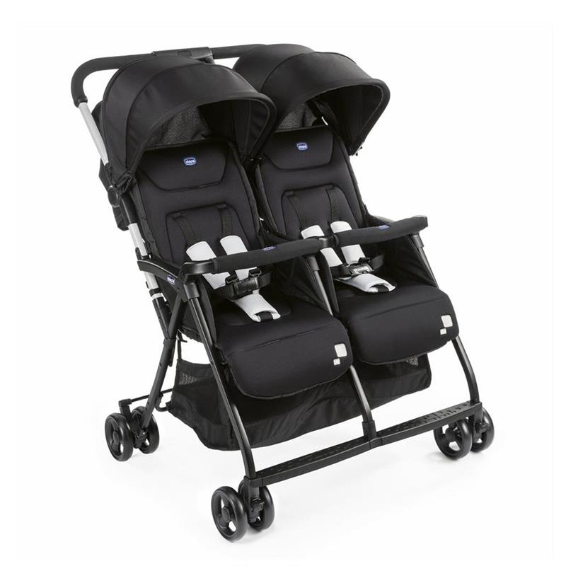 Passeggino Gemellare Ohlala Twin Black Night