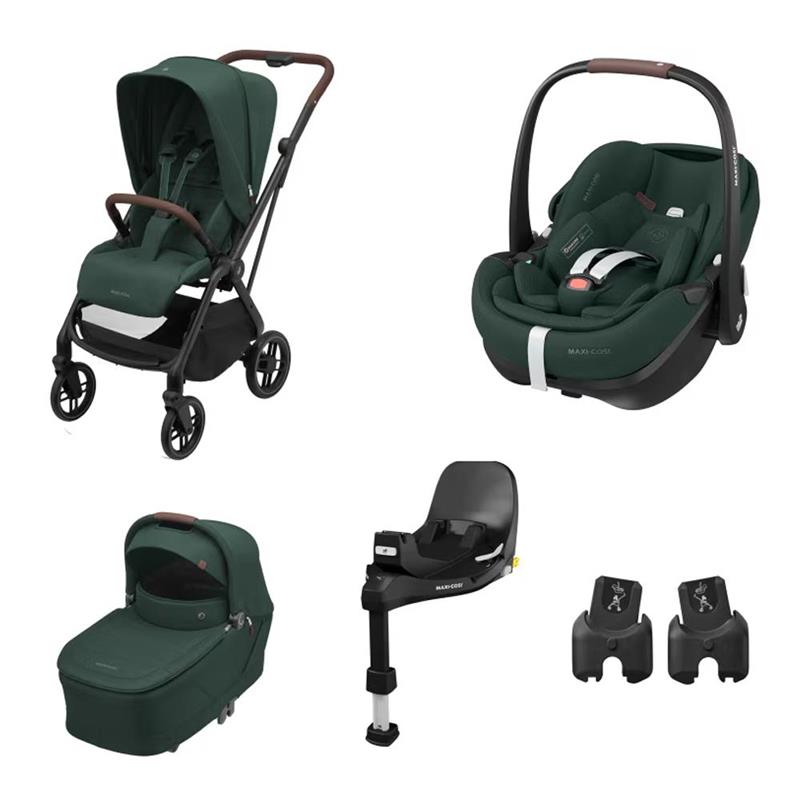 Trio Leona2 con Pebble360 Pro2 Twillic Green + Base Omaggio