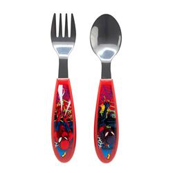 Set 2 Posate Acciaio Spiderman
