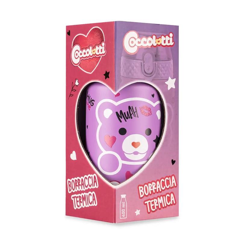 Borraccia Termica Coccolotti Love & Tell 400ml viola