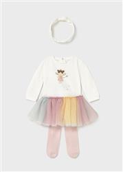 2810.18 Completo body tutu multicolor