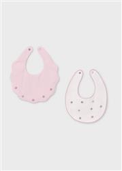 9952.50 Set 2 bavaglini rosa baby