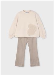 4721.31 Completo pullover leggings sabbia