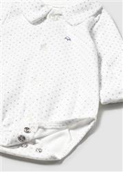 2727.32 Body camicia ecru blu