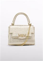 5981.15 Borsa texture luminosa dorato