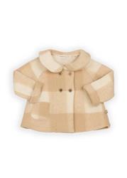 1039-347 Cappotto bimba lana cotta mocha sand