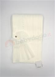 225-102 Copertina bianca con fiocco