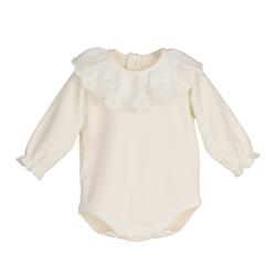 19129 Body collo manica lunga crudo