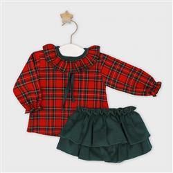 5019W25 Completo 2 pezzi rosso