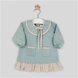 4615W25 Vestito verde