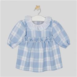 4215W25 Vestito celeste