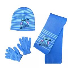Set Cappello Sciarpa Guanti Stitch