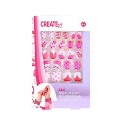 Create It! Unghie Adesive ciliegie