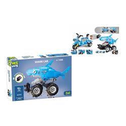 YT Shark Car 2in1 443 pezzi