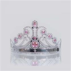 Corona Principesse argento rosa