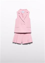 5287.40 Abito bermuda crepe rosa